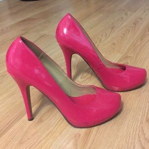 Hot pink heel by Michael Antonio